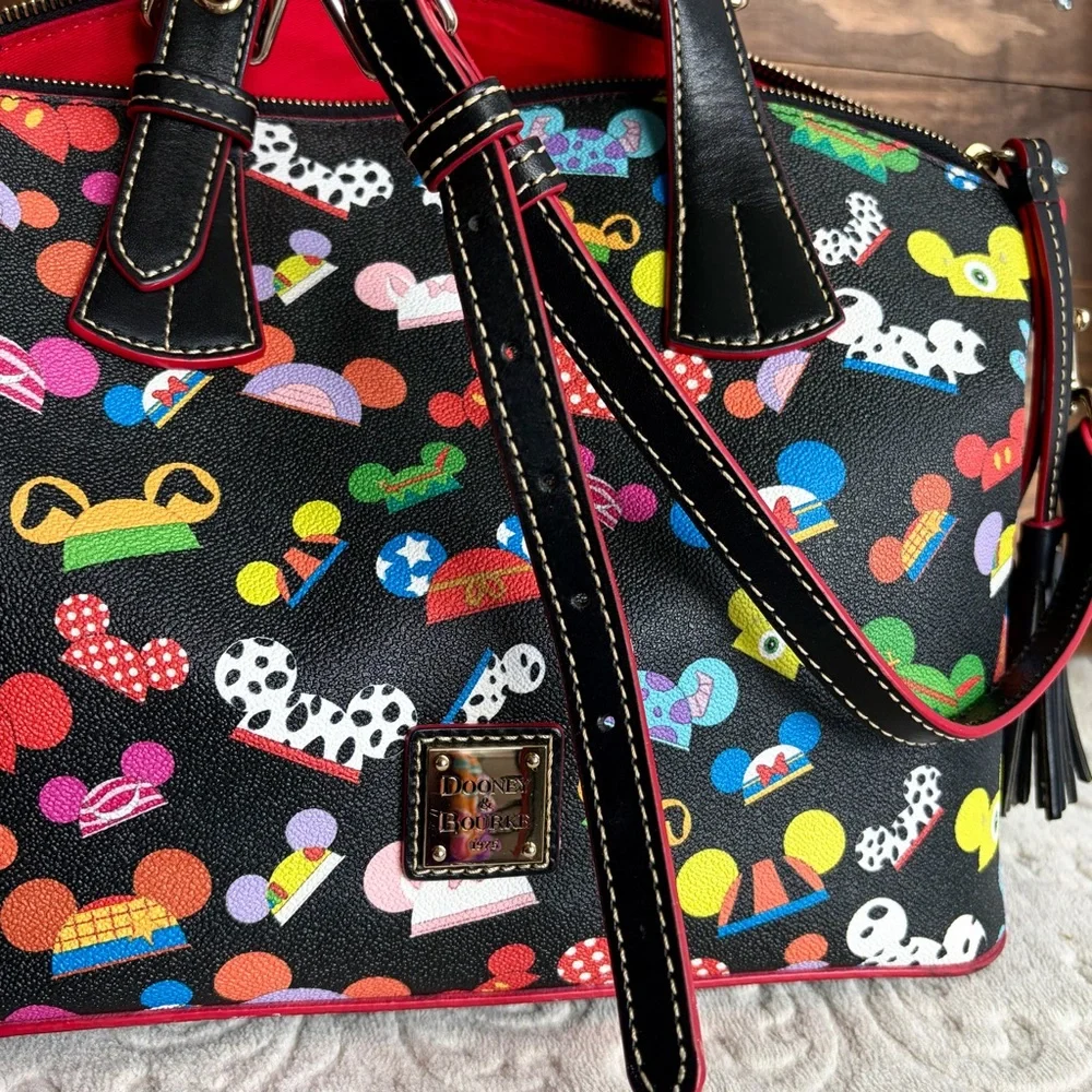 Disney Dooney & Bourke I Am Ear Hat Trina Satchel Shoulder Bag Crossbody Mickey - Picture 4 of 16